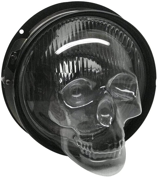 Skull Headlight Covers for Cars Halloween Decor Durable Protection