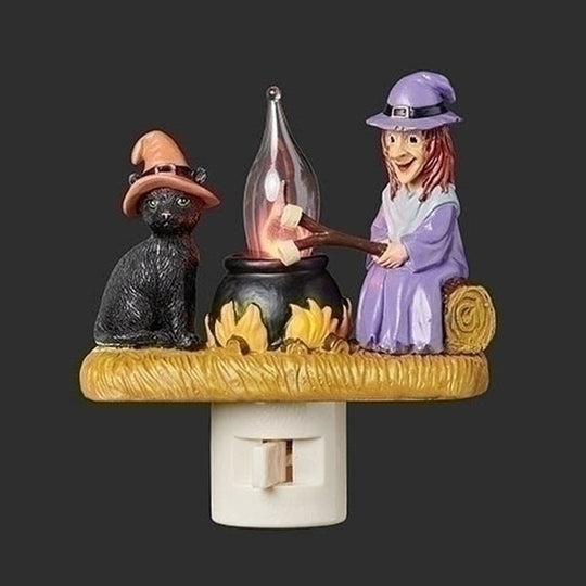 Halloween LED Flame Lamp with Realistic Flickering Campfire Effect
