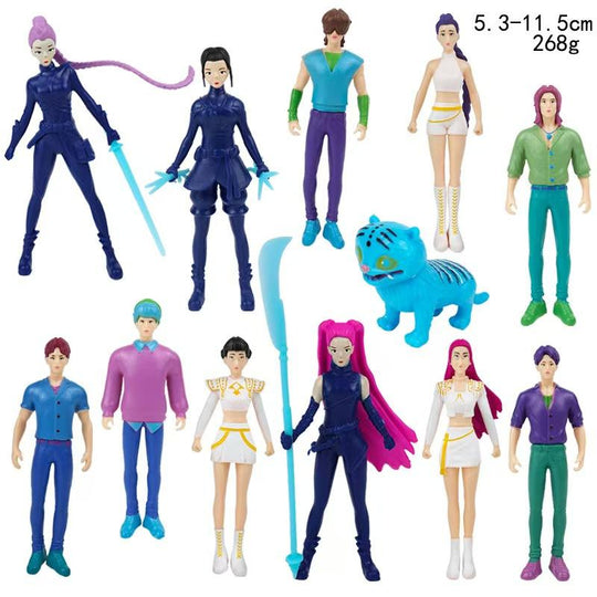 Christmas Gift Kpop Demon Hunter Theme Doll Set
