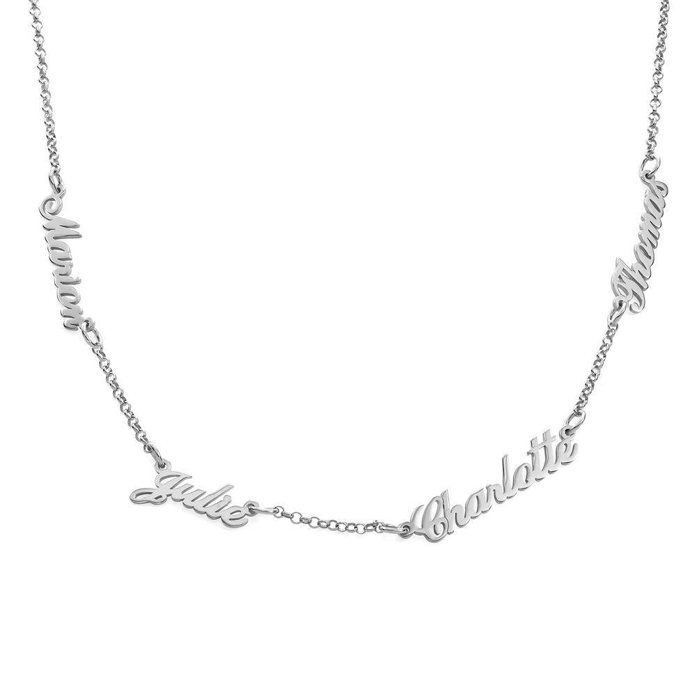 Christmas Gift Diamond Multiple Name Necklace Chain