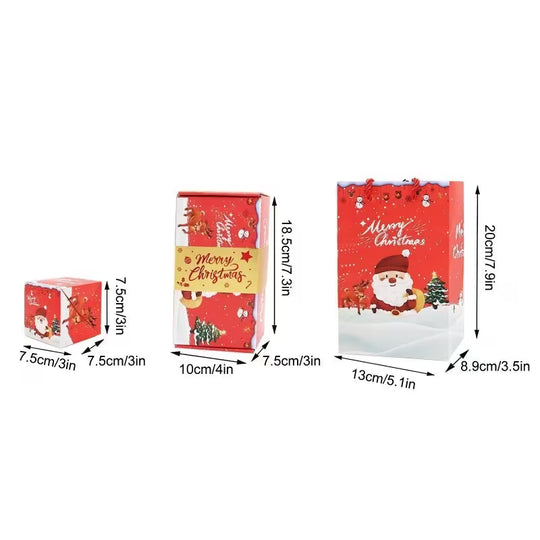 Pop-Open Surprise Folding Bouncing Red Envelope Gift Box