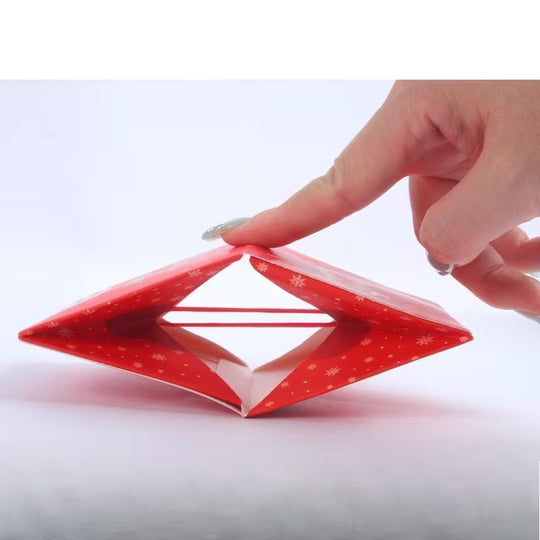 Pop-Open Surprise Folding Bouncing Red Envelope Gift Box
