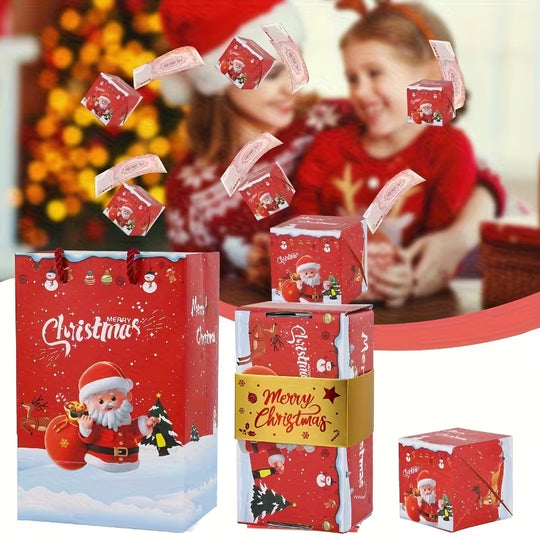 Pop-Open Surprise Folding Bouncing Red Envelope Gift Box