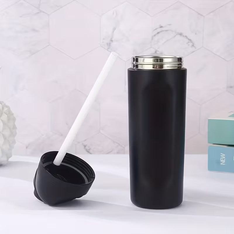 Christmas Gift 24oz Stainless Steel Insulated Vacuum Cup with Straw