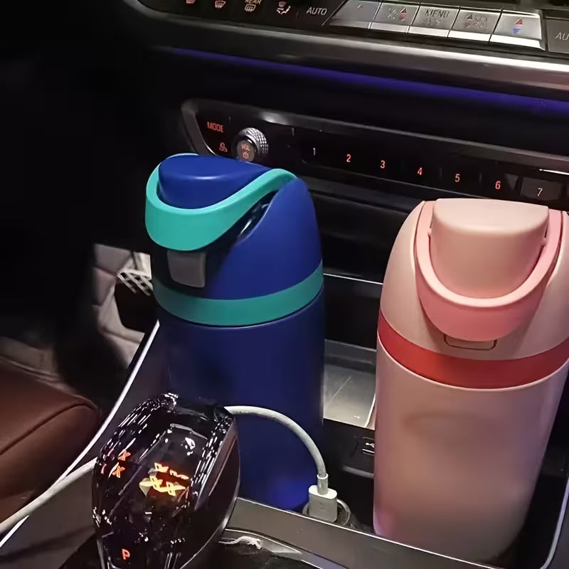 Christmas Gift 24oz Stainless Steel Insulated Vacuum Cup with Straw