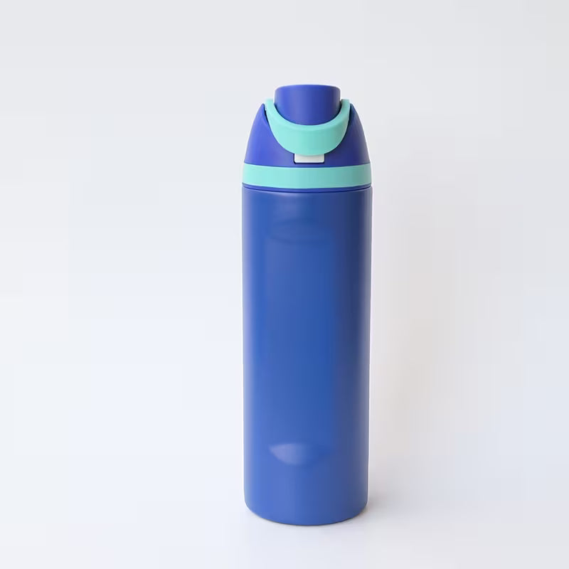 Christmas Gift 24oz Stainless Steel Insulated Vacuum Cup with Straw
