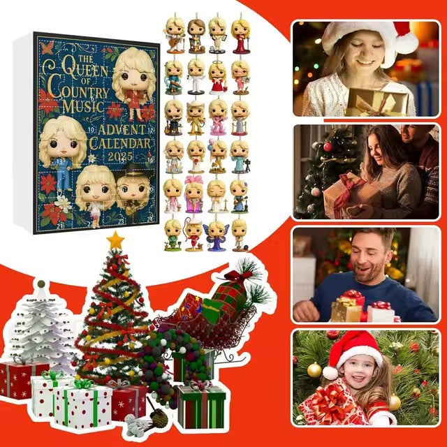 Dolly Parton Mini Figure Advent Calendar 2025