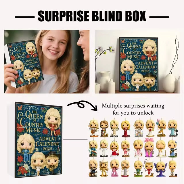 Dolly Parton Mini Figure Advent Calendar 2025