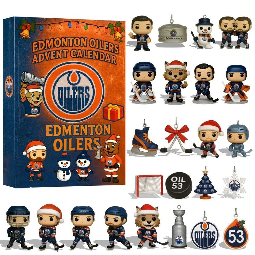Edmonton Oilers Advent Calendar | Countdown Box