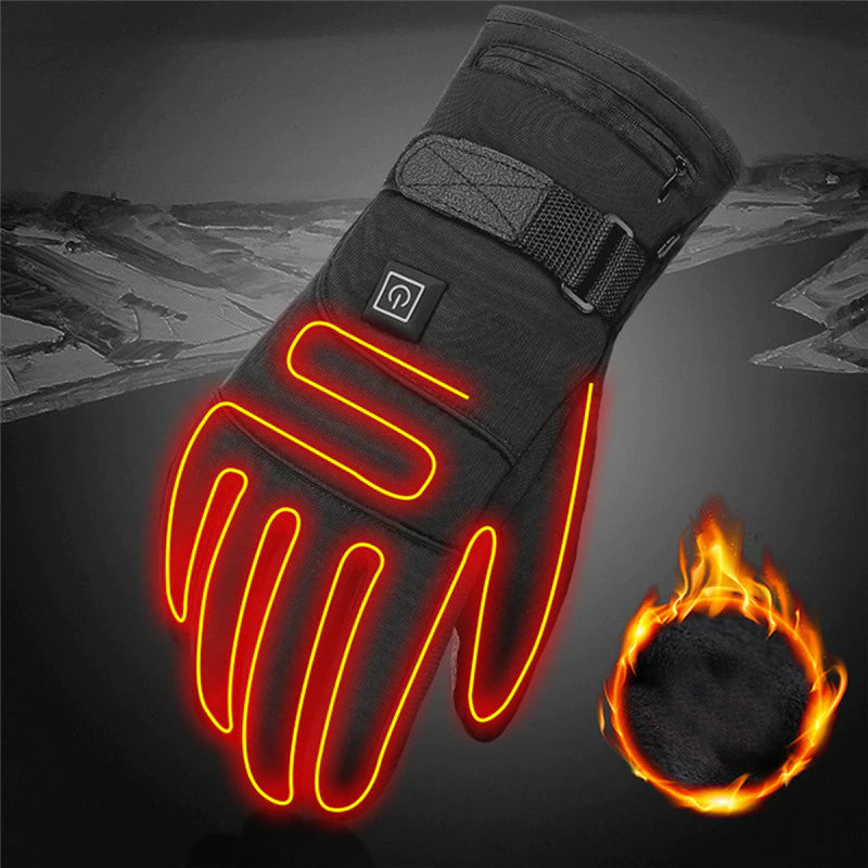 Winter Electric Heated Gloves With Touch Screen