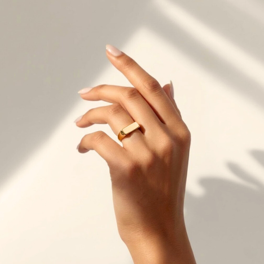 I Love Jesus Light Sculpted Ring - A Beautiful Reminder of Faith & Love