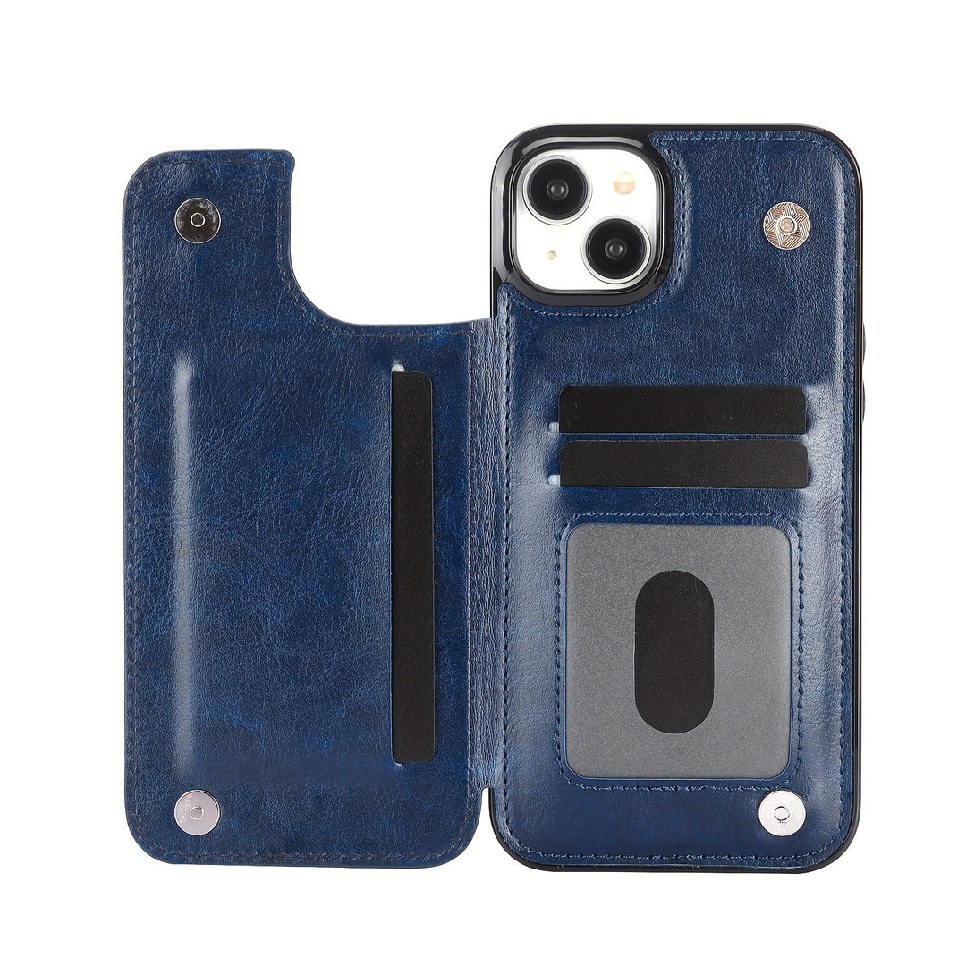 For iPhone 17 Air 16e 16 15 14 13 12 11 Pro Max XR XS Max SE 2022/2020 7 8 Plus Wallet Case with Card Holder