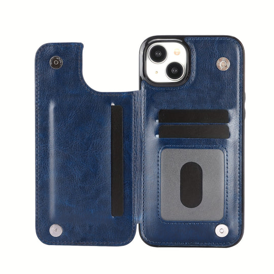 For iPhone 17 Air 16e 16 15 14 13 12 11 Pro Max XR XS Max SE 2022/2020 7 8 Plus Wallet Case with Card Holder