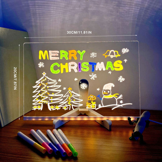 (Early Christmas Sale)-LED Note Board with Colors