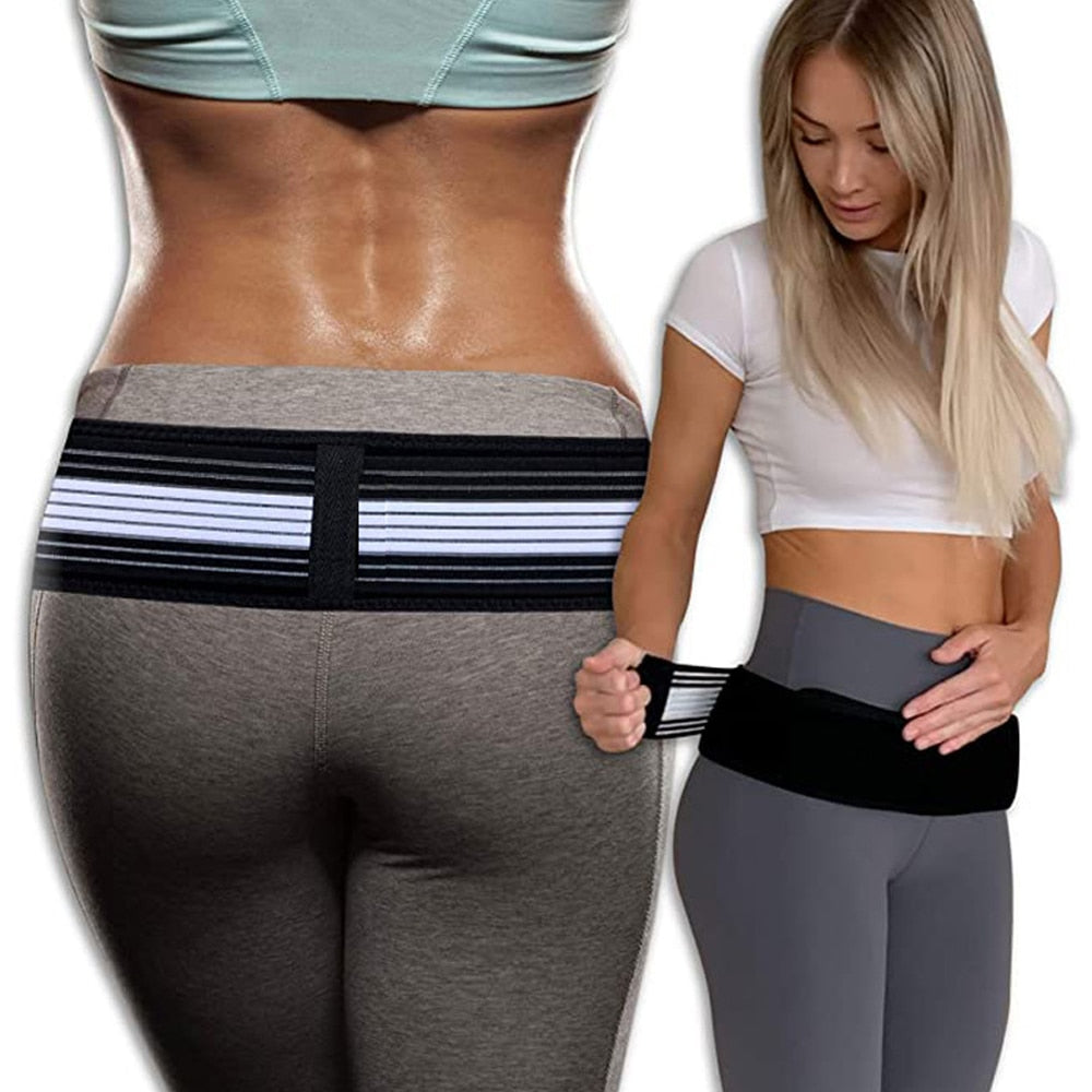 Waist Sacroiliac Hip Belt - A Belt Hip Brace for Relieving Sciatic