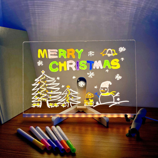 (Early Christmas Sale)-LED Note Board with Colors