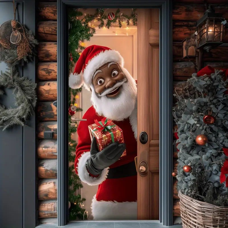 🎉Christmas door decoration banner