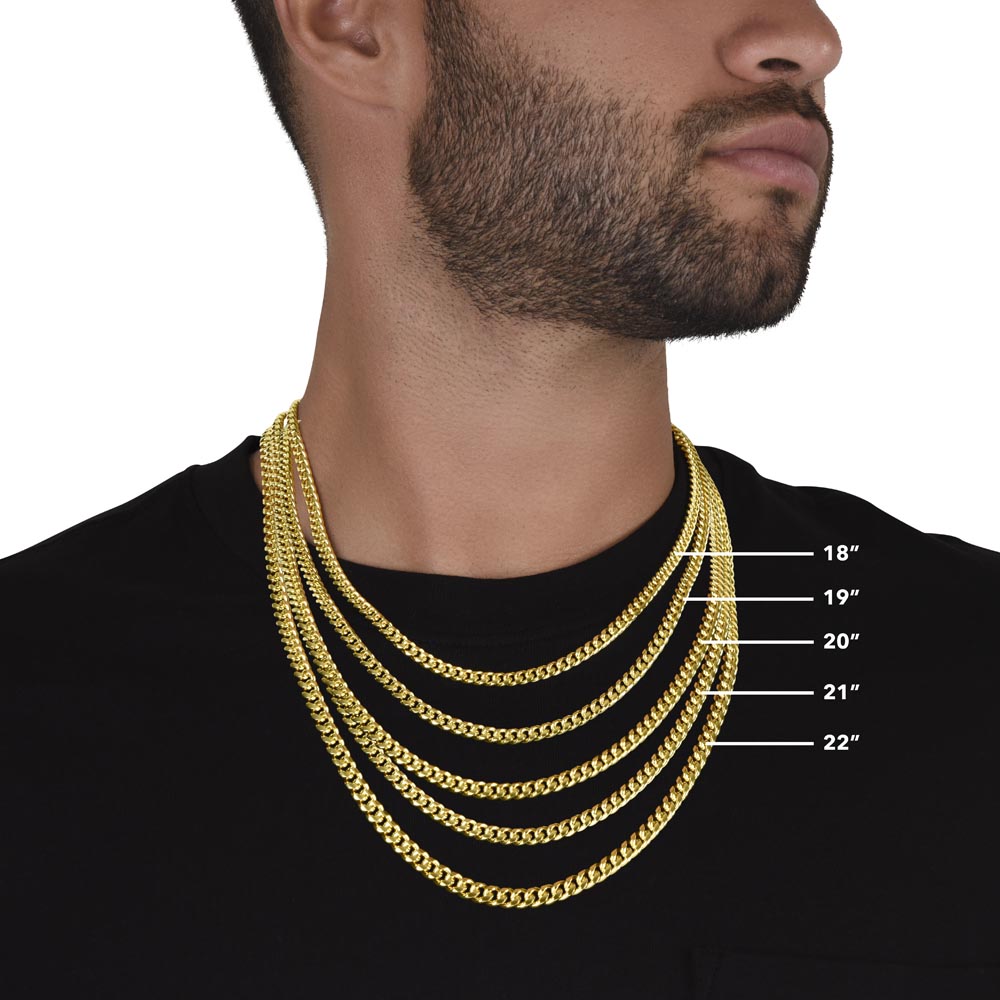 To Boyfriend - ALWAYS REMEMBER - Cuban Link Chain