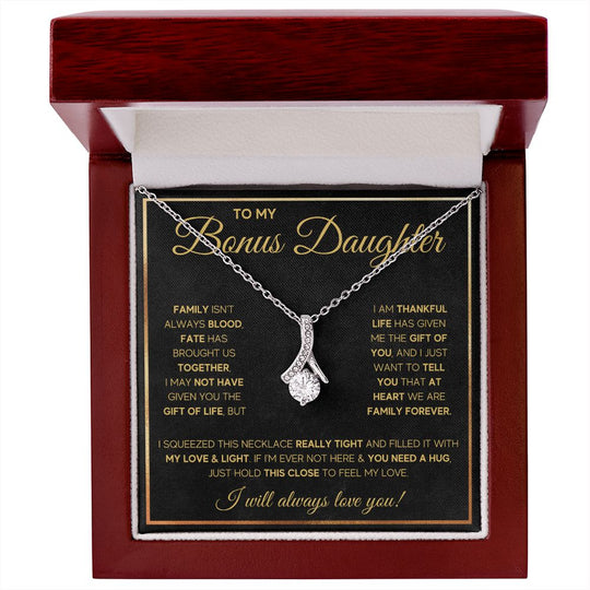 bonus daughter gifts from stepdad stepmom like a daughter to me jewelry daughter in law necklace gift for daughter in law