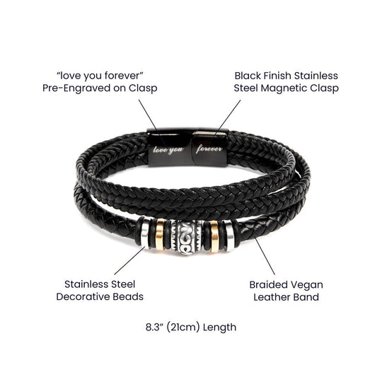 To Son Love You Forever Bracelet