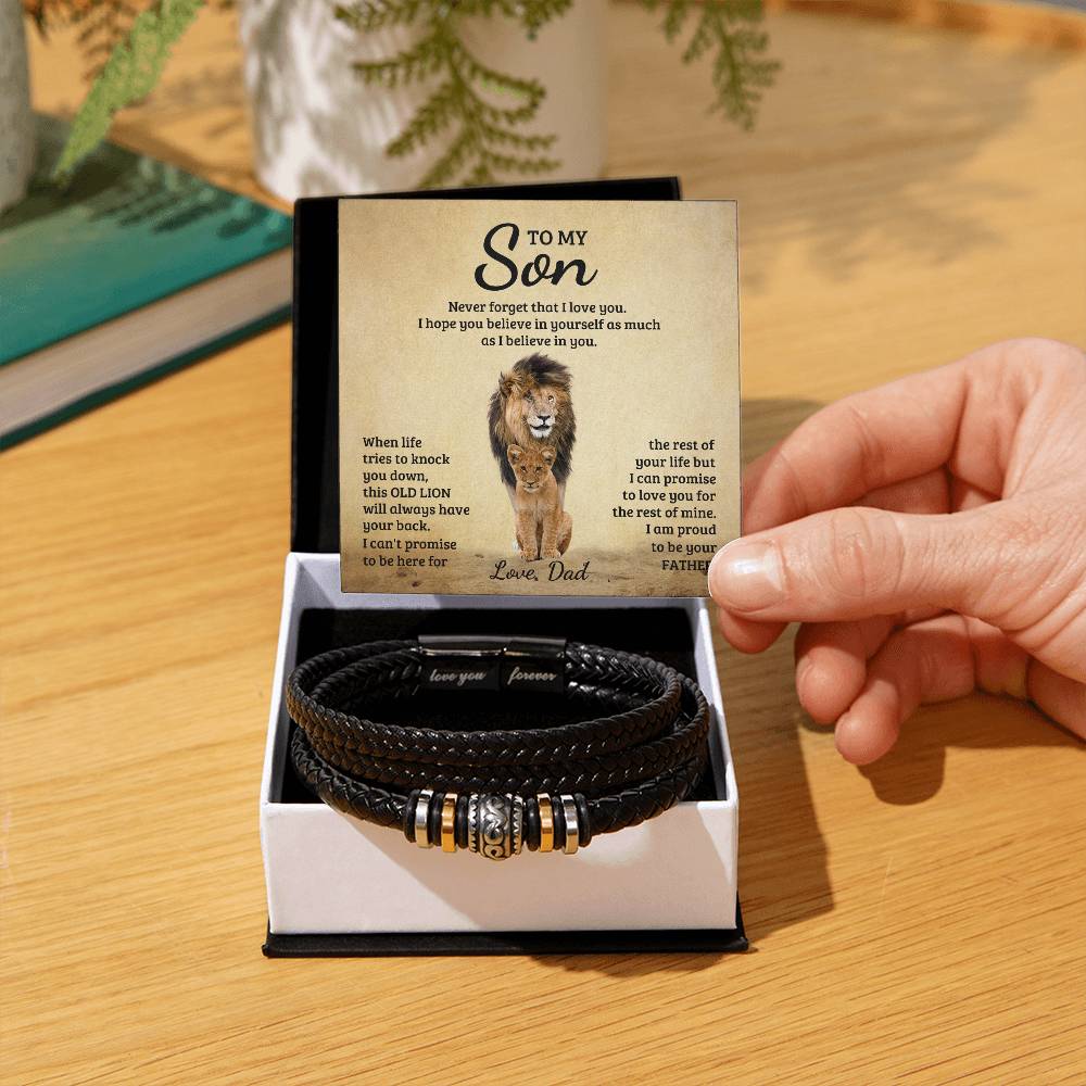 To Son Love You Forever Bracelet