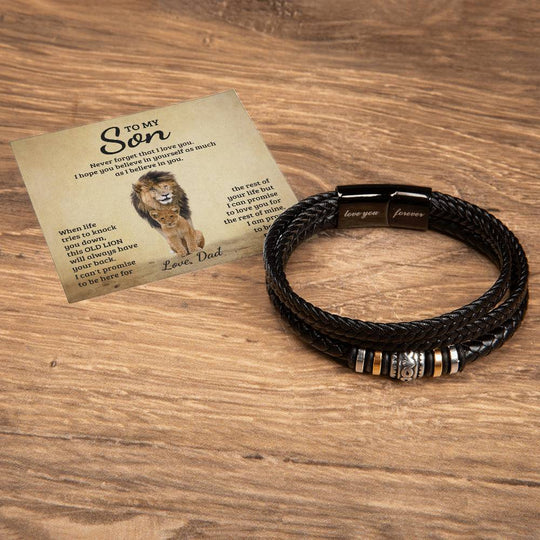 To Son Love You Forever Bracelet