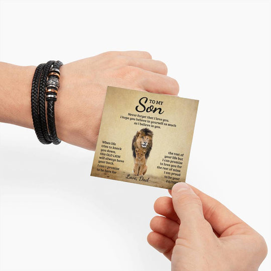 To Son Love You Forever Bracelet
