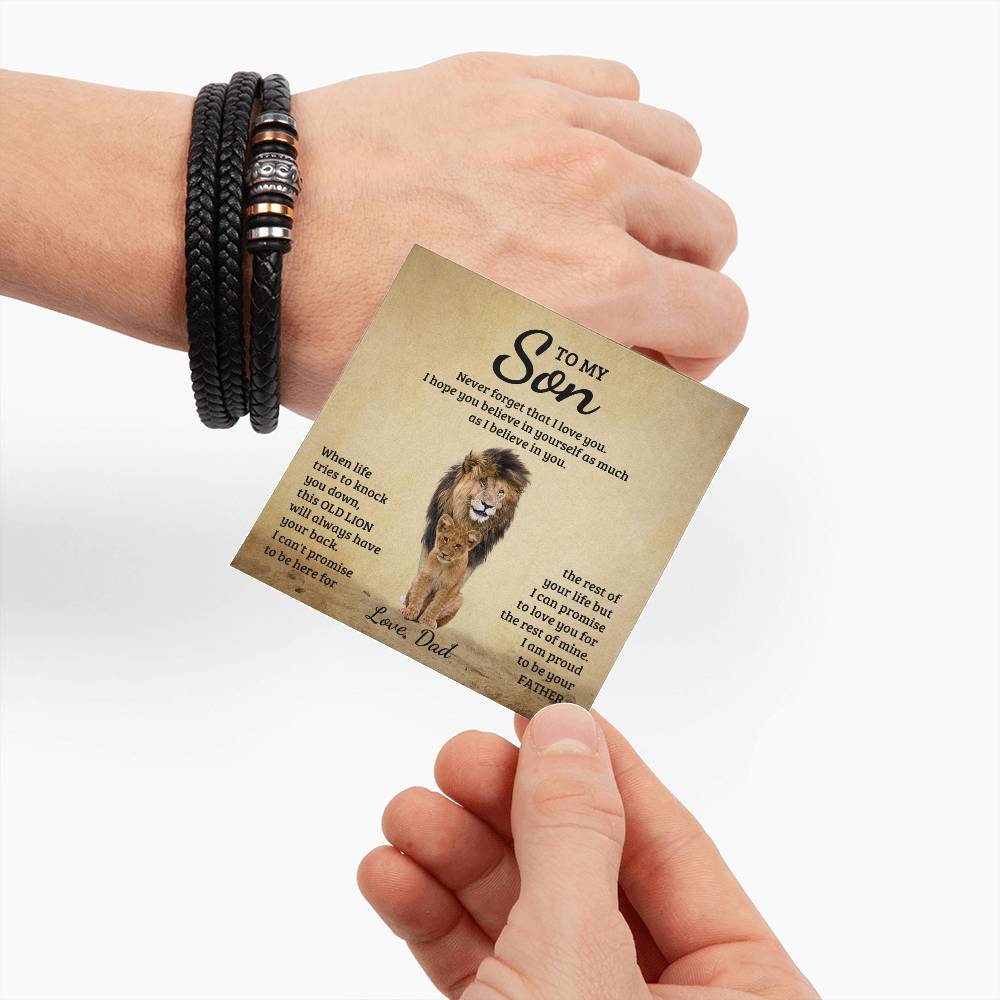 To Son Love You Forever Bracelet