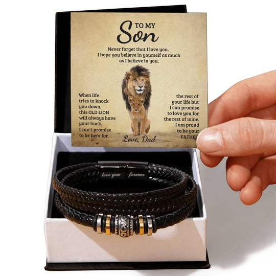 To Son Love You Forever Bracelet