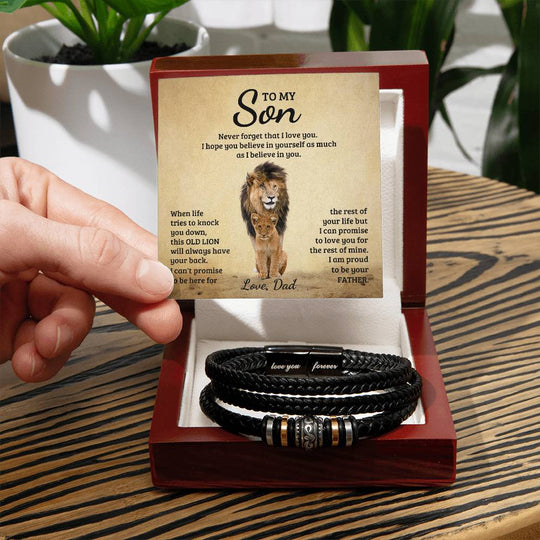 To Son Love You Forever Bracelet