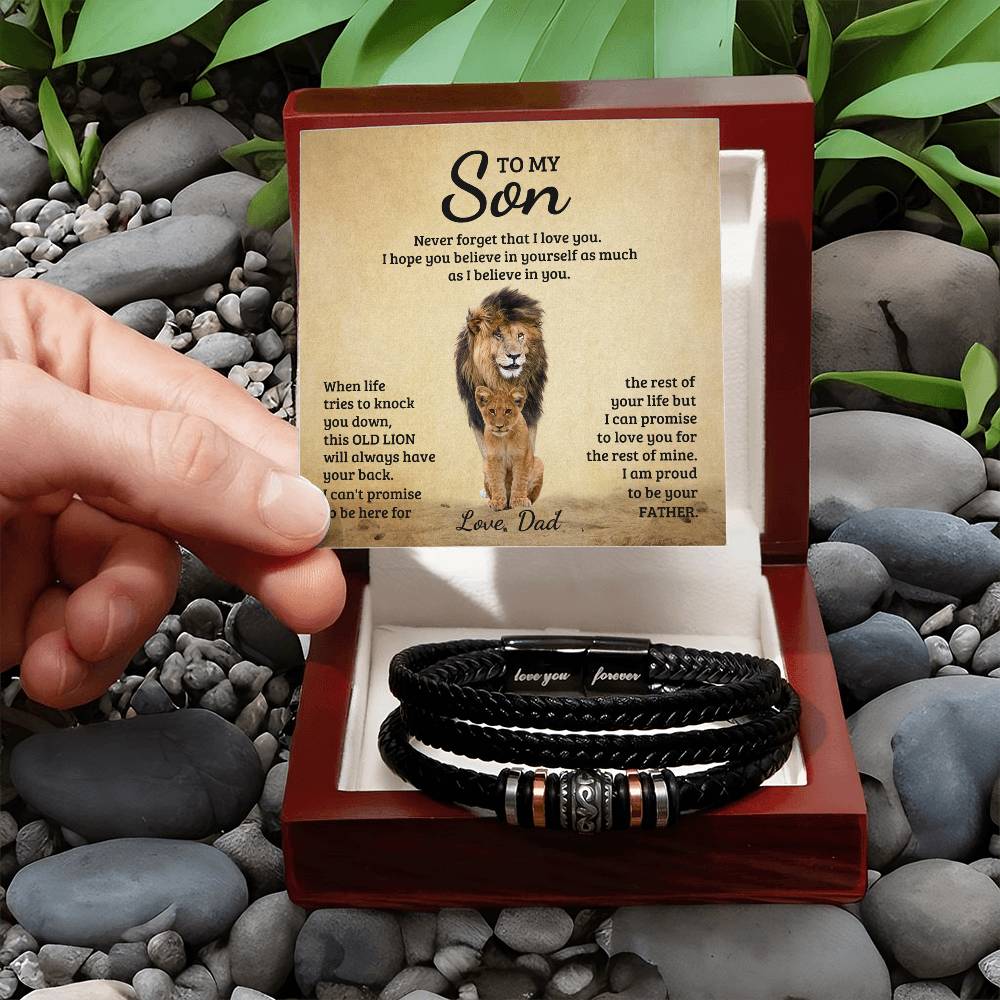 To Son Love You Forever Bracelet