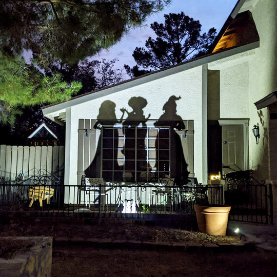 Halloween Metal Witch Yard Stake Outdoor Lawn Decoration