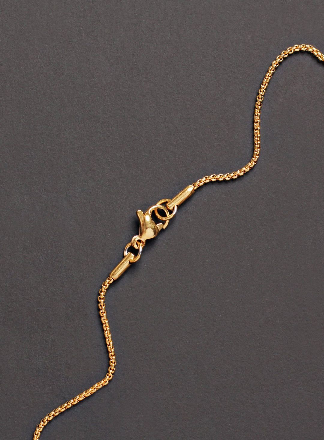 Medium Gold Cross Necklace For Men