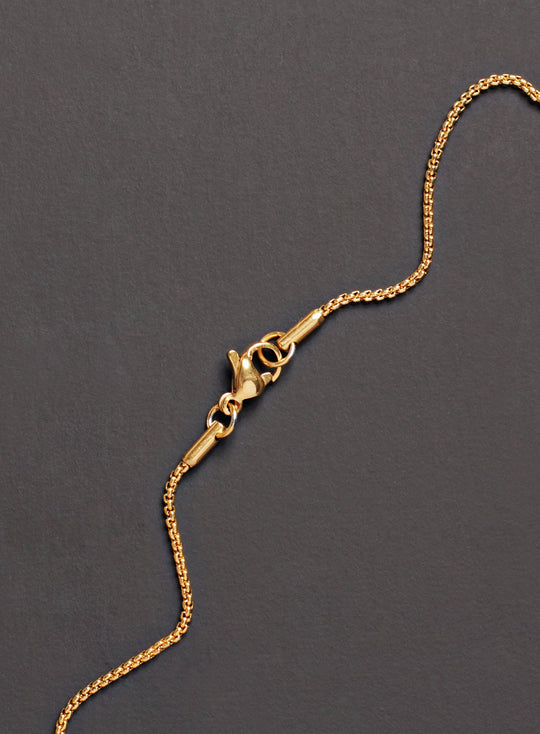 Medium Gold Cross Necklace For Men