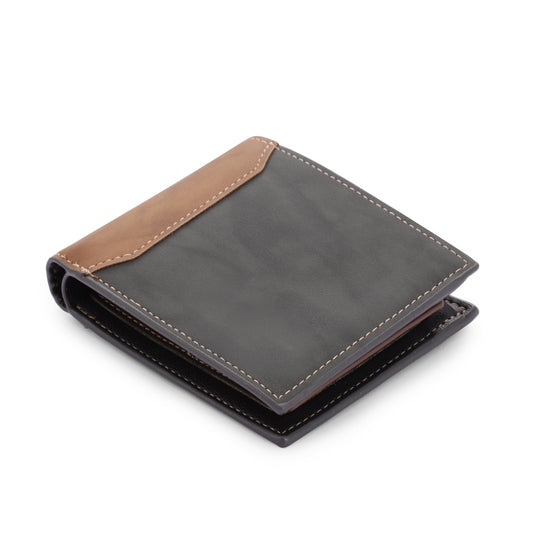 Father's Day Gift Men's Photo Custom Wallet Gray Personalized Gifts