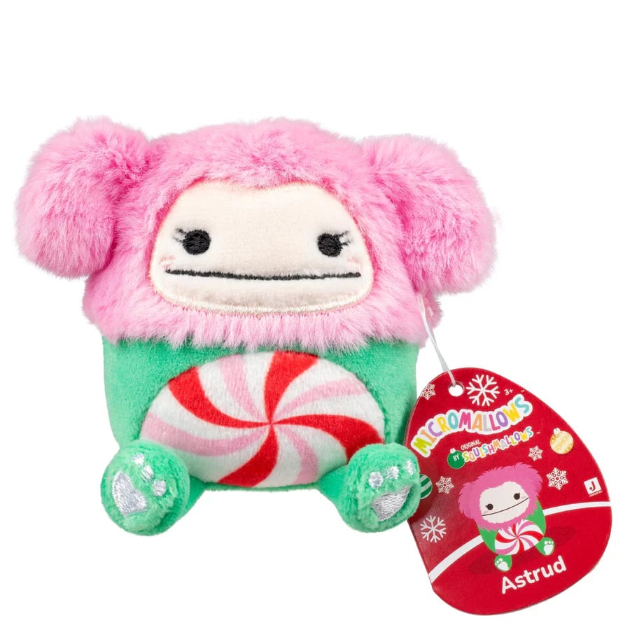 Christmas Gift Squishmallows Original 24-Day Micromallows Holiday Plush Advent Calendar🎄