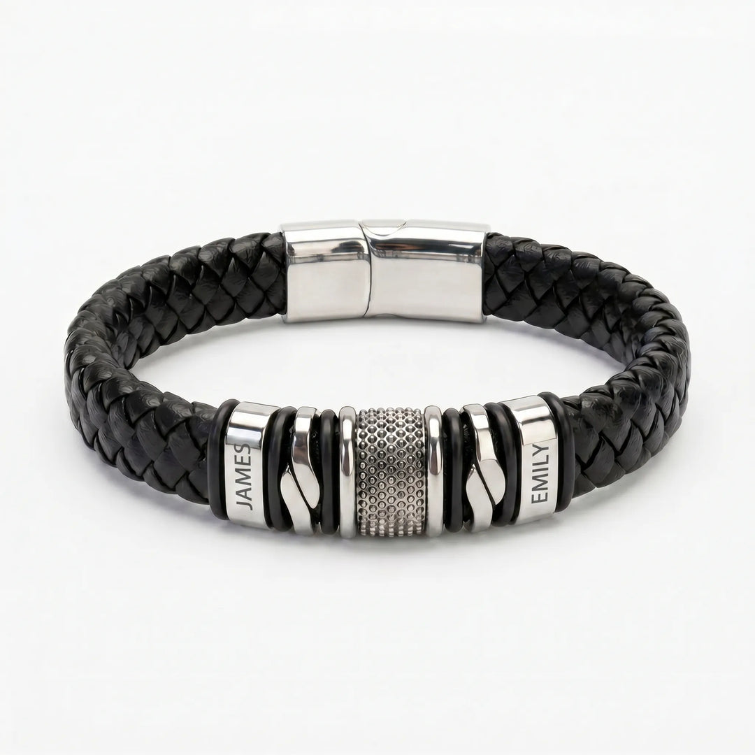 Father's Day Gift Custom Name Bracelet — Your Loved Ones, Always With You