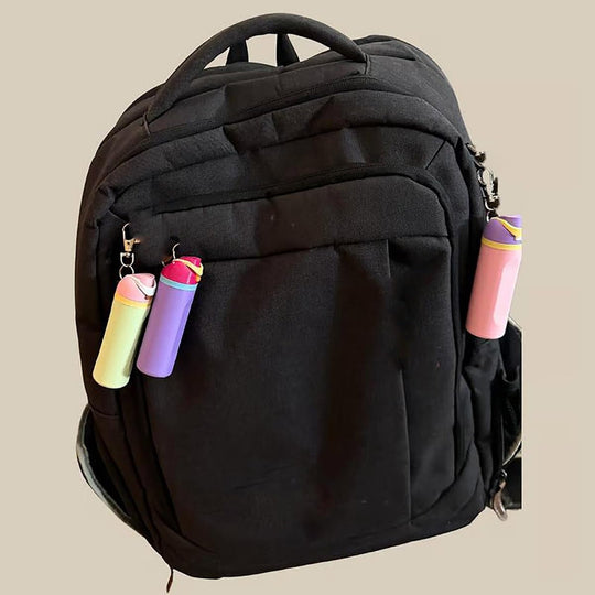 🔥Hot Sale 49% off🌟Mini water bottle lip balm storage keychain (💥Buy 5 Free Shipping)