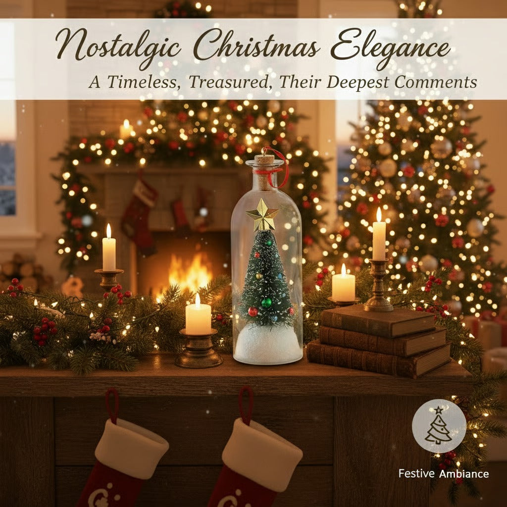 Christmas Tree Message In A Bottle