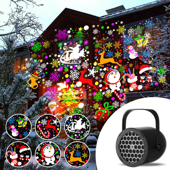 LED Christmas Projection Lamp