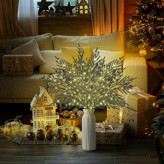 Christmas Norfolk Pine Branches