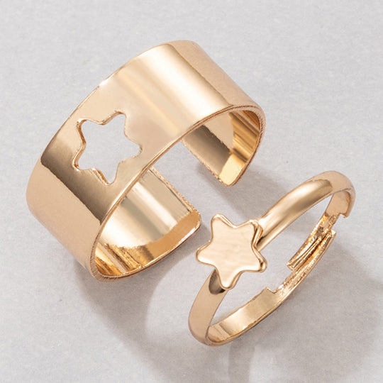 Matching Promise Rings For couples - 2 Pieces