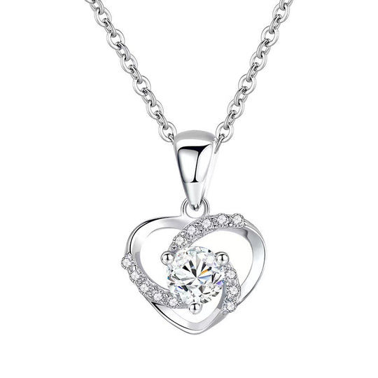 To My Beautiful Wife-S925 Heart Love Necklace "You are the woman of my dreams" Gifts For Lover