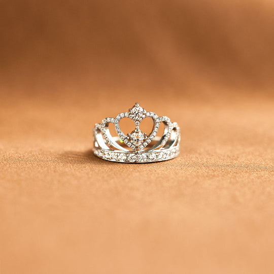 Pavé Crown Ring