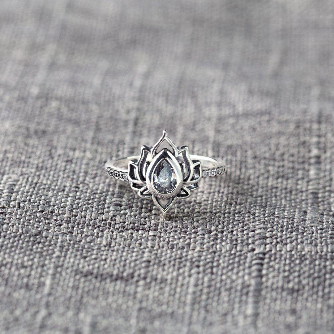 Lotus Ring For Daughter - No Mud No Lotus