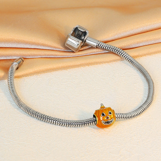 Halloween pumpkin lantern bracelet