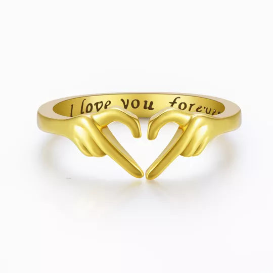 Love Heart Ring-I Love You Forever Ring