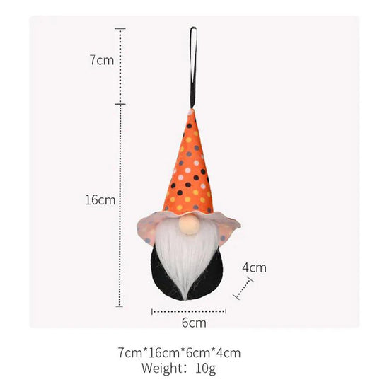 Halloween Plush Gnome Ornament Home Decor Gifts for Family