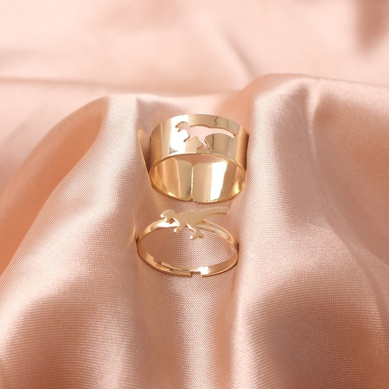 Matching Promise Rings For couples - 2 Pieces