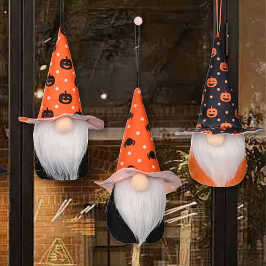 Halloween Plush Gnome Ornament Home Decor Gifts for Family